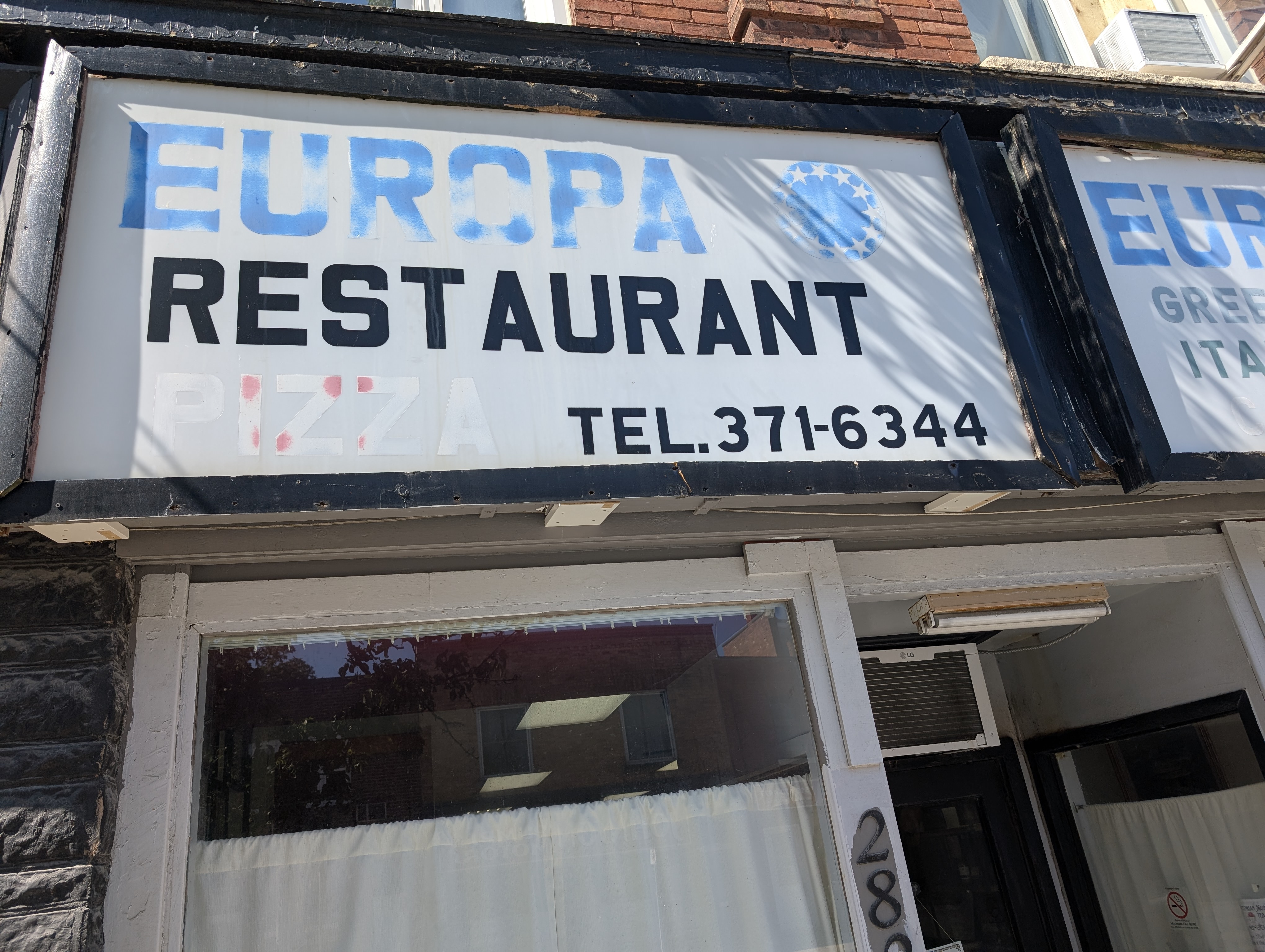 Image of storefront for Europa Restaurant